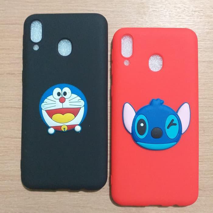 Case Samsung A20 Karakter 3D Minnie Mouse Mickey Friends