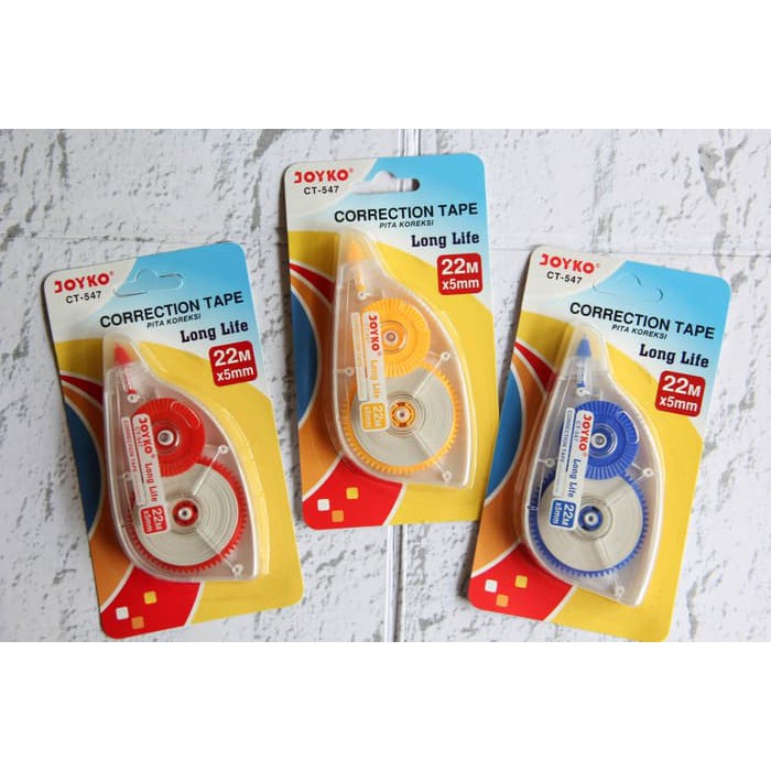 

Tipex Kenko - Refill Tipex Tombow - Correction Tape Correction Tape (Tip-Ex) Joyko 22M Ct-547 Produk