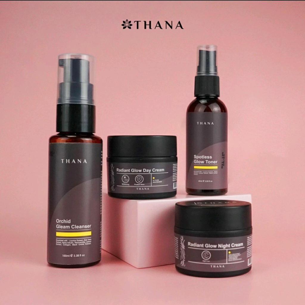 THANA PAKET WHITENING by Khadijah Azzahra - Pencerah Wajah BPOM