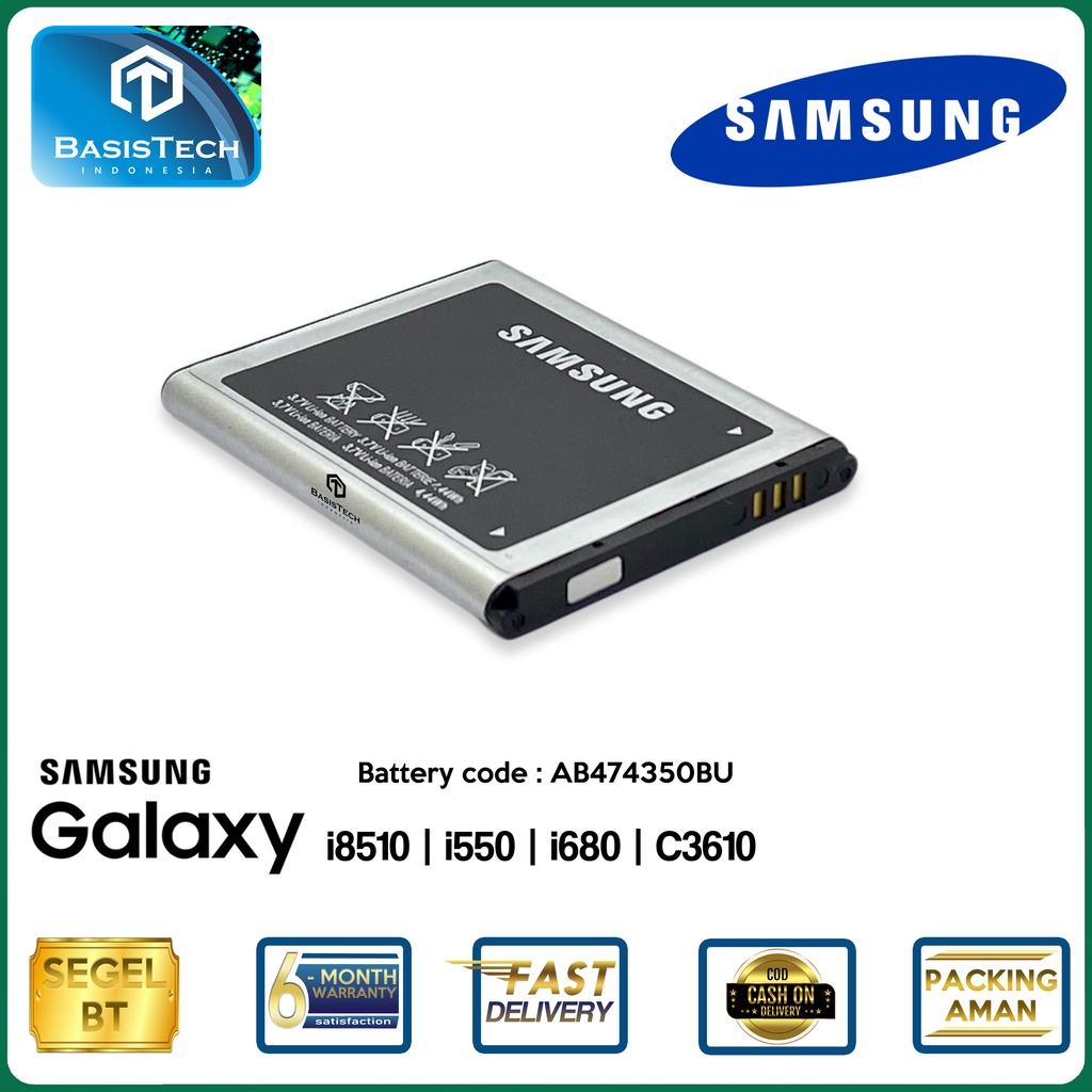 BATERAI SAMSUNG i550 - i8510 - i680 - C3610 - AB474350BU - ORI99