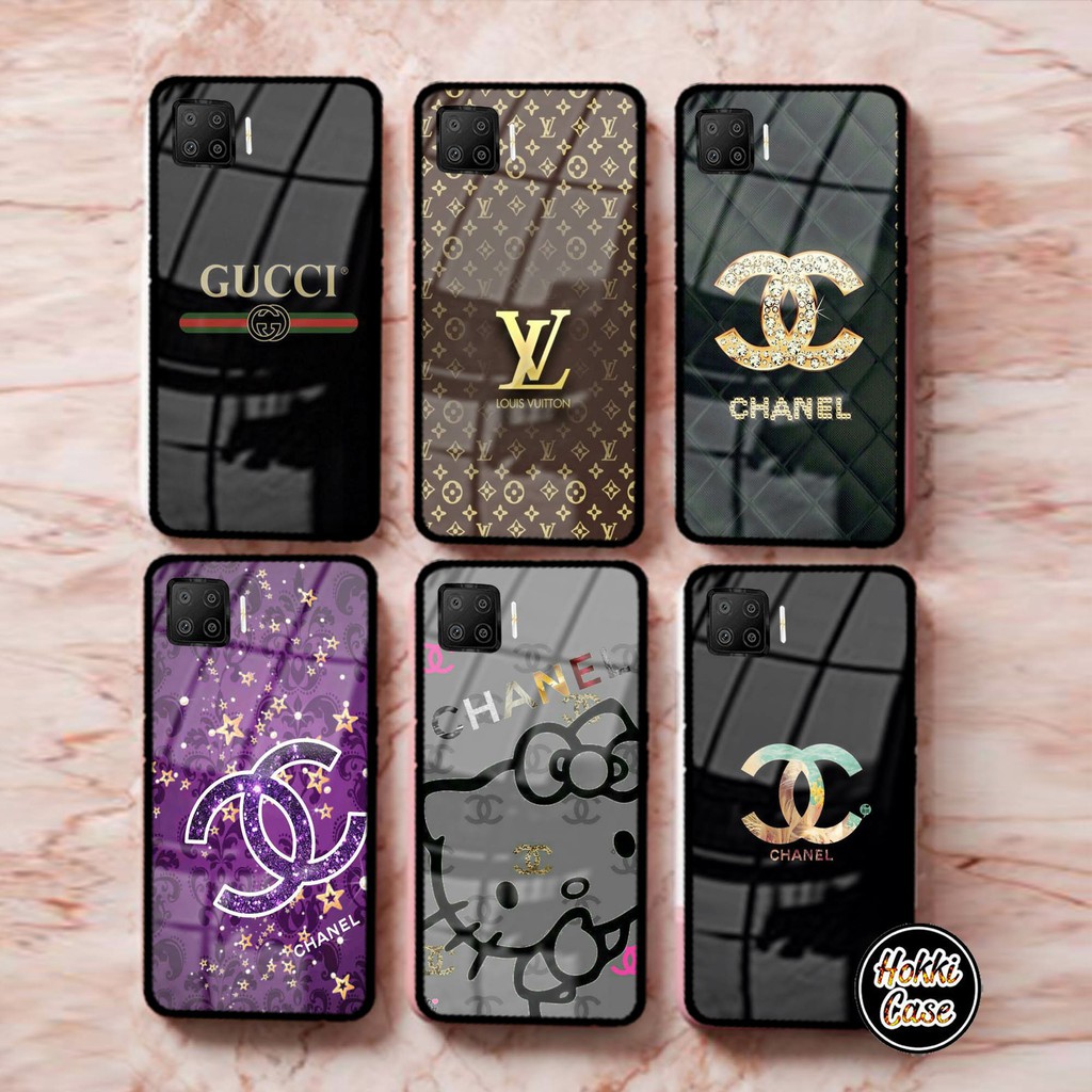 Softcase Glass Kaca  RENO 4F - [H225] - Softcase kaca RENO 4F - Casing Kaca  RENO 4F