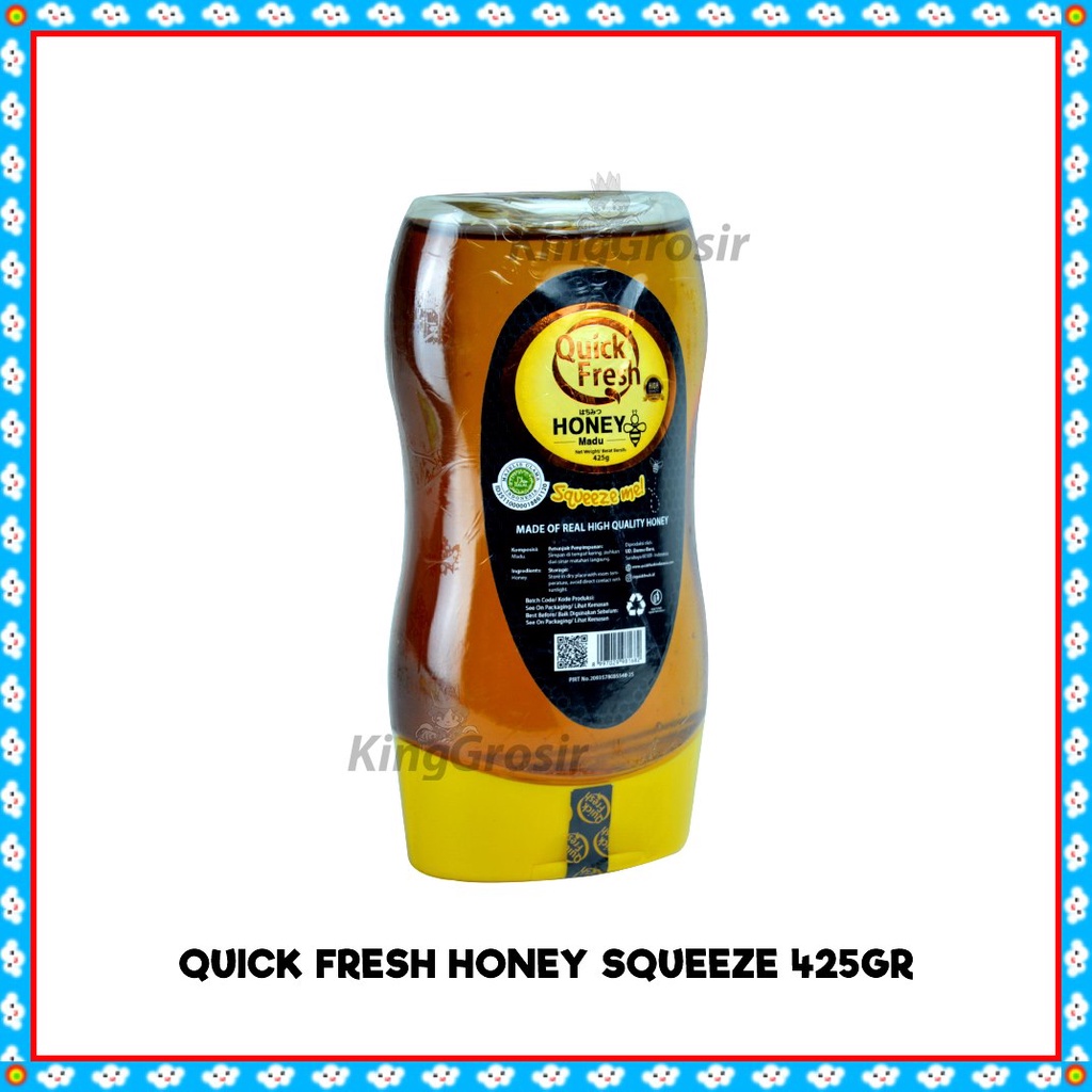 

Quick Fresh Honey Squeeze 425gr / Madu Asli