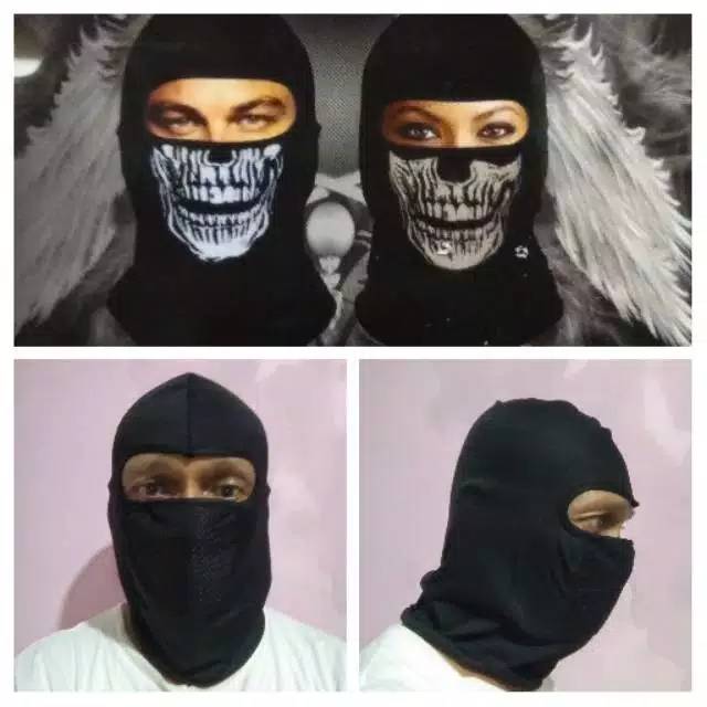 Masker Full Face  Masker Ninja Masker Full Wajah Masker Anti Debu