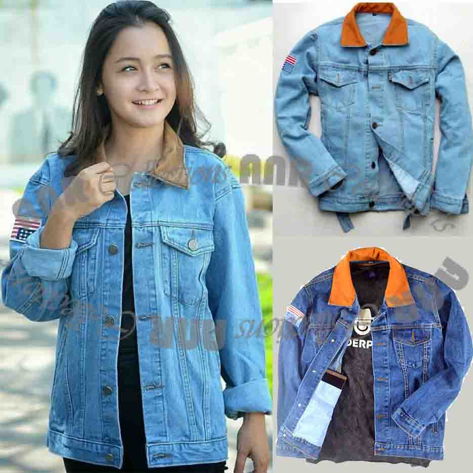 Jaket Dilan Wanita | Jaket Jeans Denim Dilan Cewek