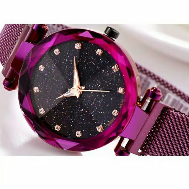 JAM TANGAN Wanita (D-Mata)MAGNET Mata Diamond