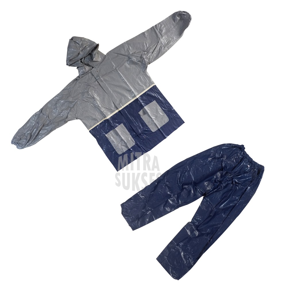 Jas Hujan Dolphin - 1 Set Baju Celana