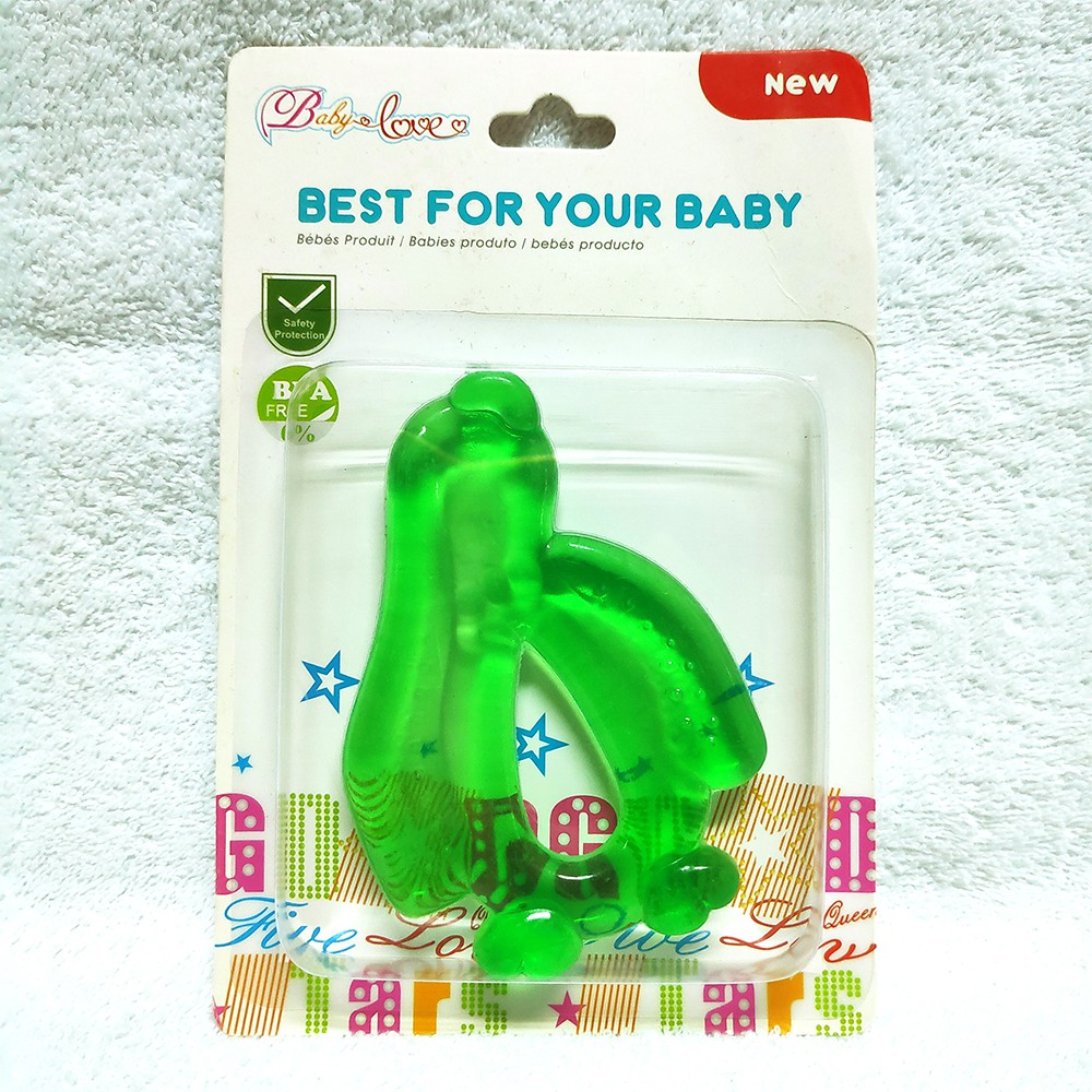 Baby Love Teether Mainan Gigitan Bayi Water Filled Shooter 3-12m Variasi Motif