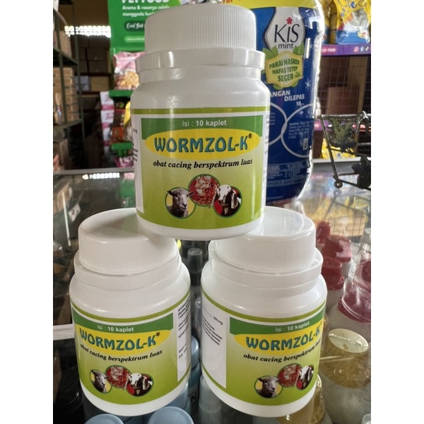 WORMZOL OBAT CACING SAPI DAN DOMBA