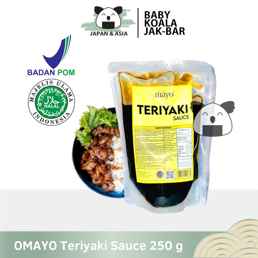 

OMAYO Teriyaki Sauce 250 g Halal | Saus Teriyakai Ala Jepang...