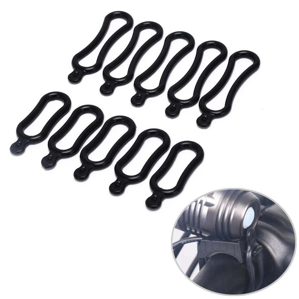 Agustina Cincin Lampu Depan Sepeda 2ukuran Aksesoris Sepeda Sealing Kit Tali Silikon Lampu LED Headlight Bicycle Light