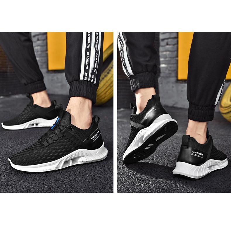 Sepatu Sneaker Ambigo Fextor Running Shoes Running Sneakers Olahraga Pria Fitness Sepatu CFD