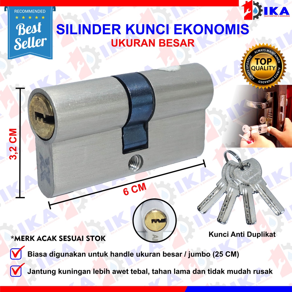 Isi silinder kunci pintu besar kecil computer  key / silinder kunci pintu aldron besar  3 4 5 pcs komputer keys