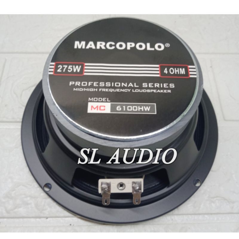 Termurah Spiker Speaker 6 Inch Marcopolo Full Range Midle Range 6 inci Kualitas Bagus  terlaris
