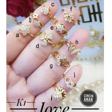 Cincin Xuping Anak G621