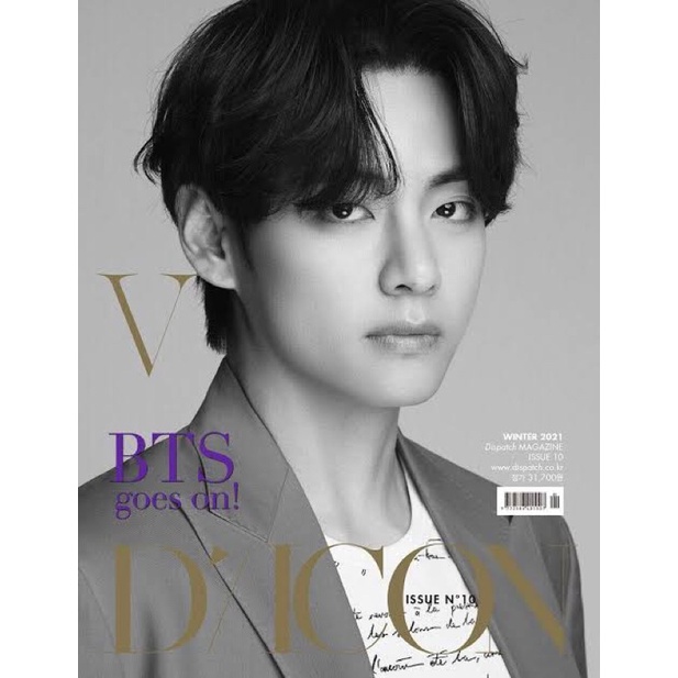 DICON BTS Vol.10 Taehyung or V Magazine eng ver