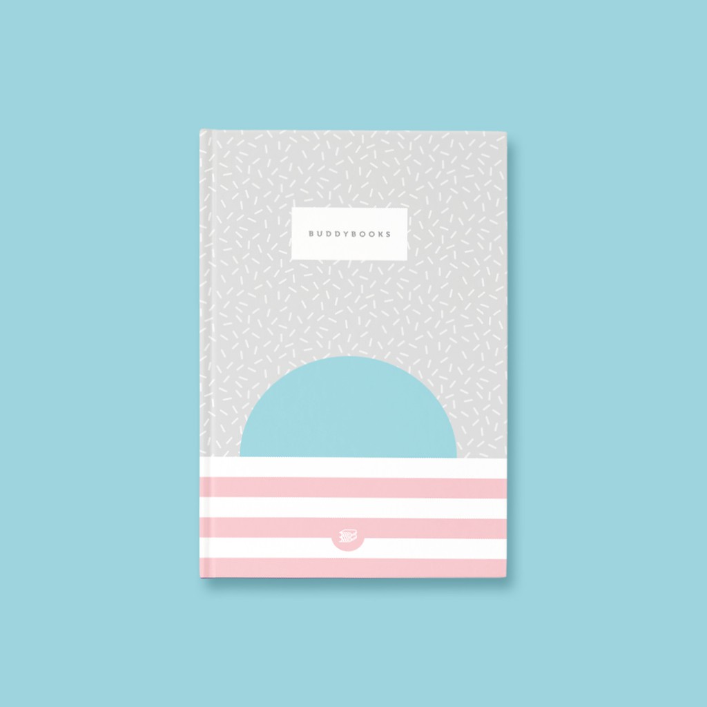 

Notebook Buku Tulis Catatan A5 A6 Hardcover by Buddybooks GEOMETRY 05 Custom Notebook / Planner / Journal