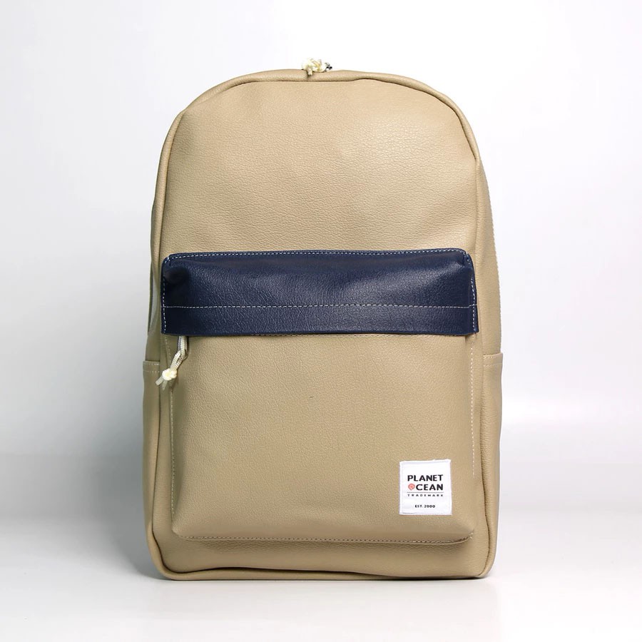 Tas Planet Ocean Backpack Wanita TGR 522524 Cream Navy