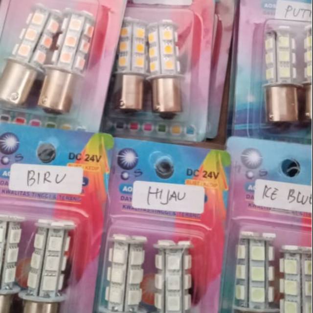 Sepasang Lampu Led Engkel Truk Led Bemper Truk 24v Kedip - Tahan Lama & Hemat Energi