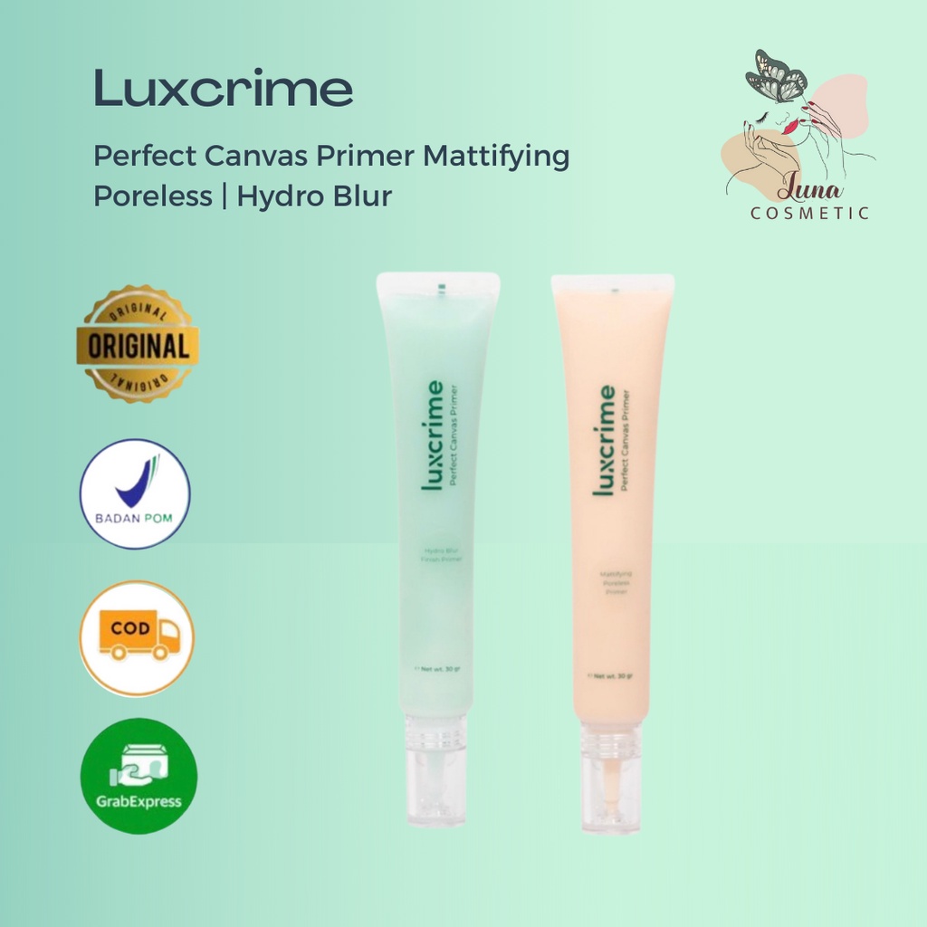 Luxcrime Perfect Canvas Mattifying Poreless | Hydro Blur Finish Primer