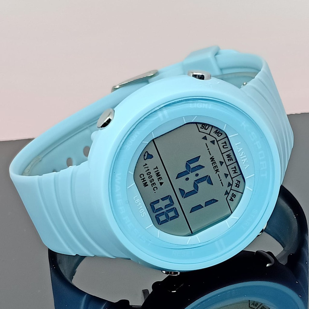 Jam Tangan Pria/Wanita Anti Air Lasika LSK-8110 Full Color