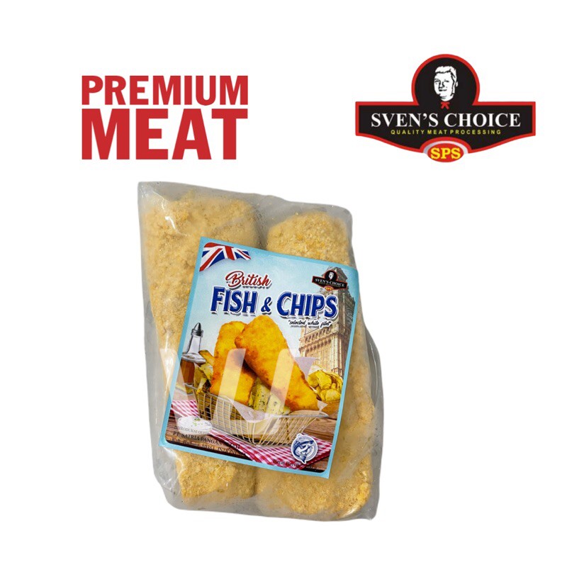 

Sven's Choice Fish And Chips 150G Brittish Style Cod Fish