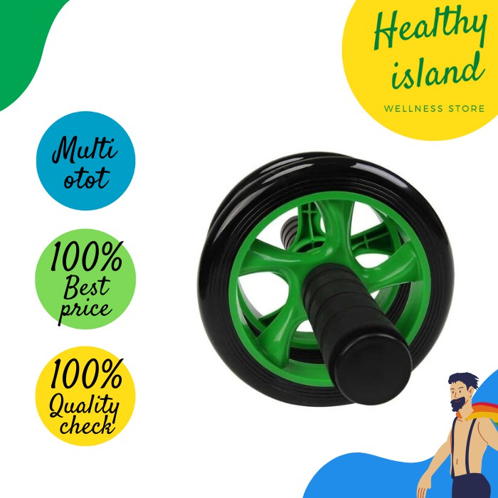 Alat Olahraga Perut / AB Wheel Roller