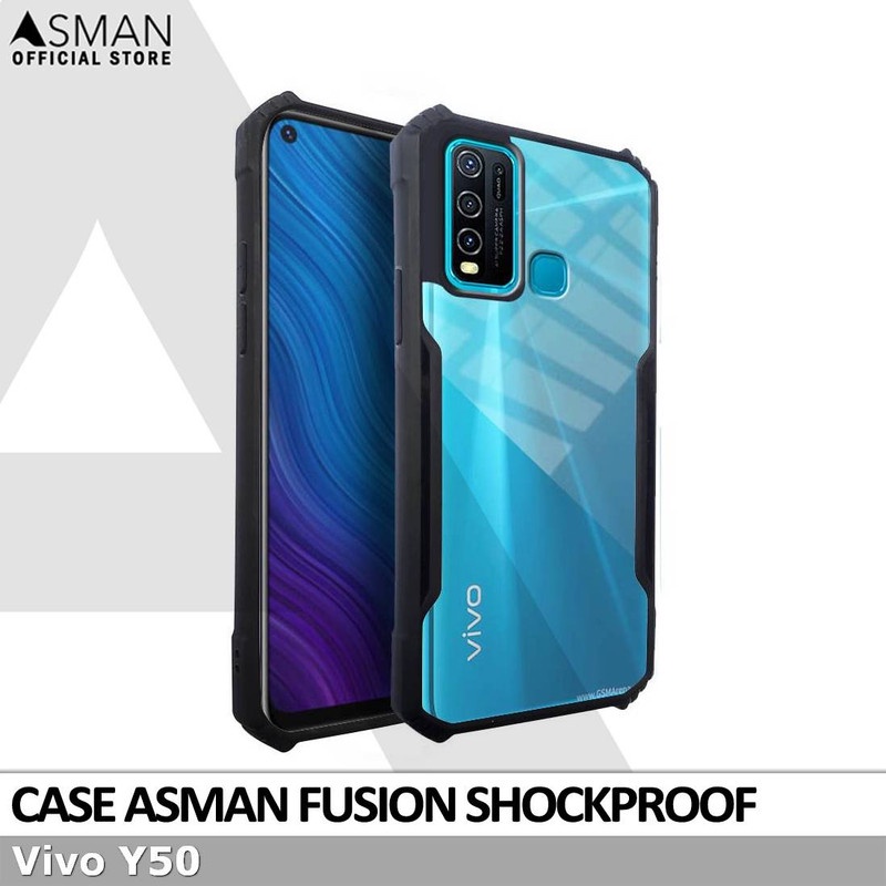 Asman Fusion Vivo Y50 Case Premium Amor Acrylic