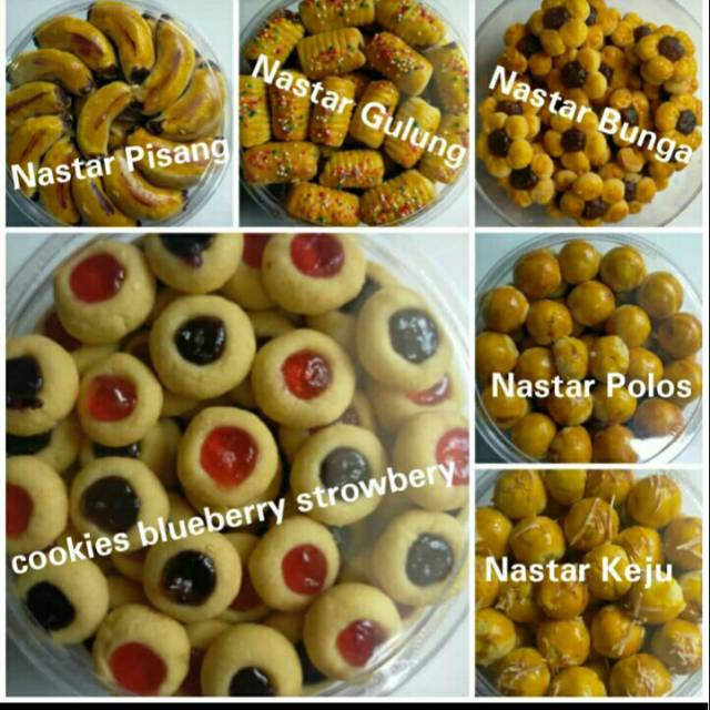 

Aneka kue lebaran sekali beli langsung 10 paket (1 paket isi 6 pcs)