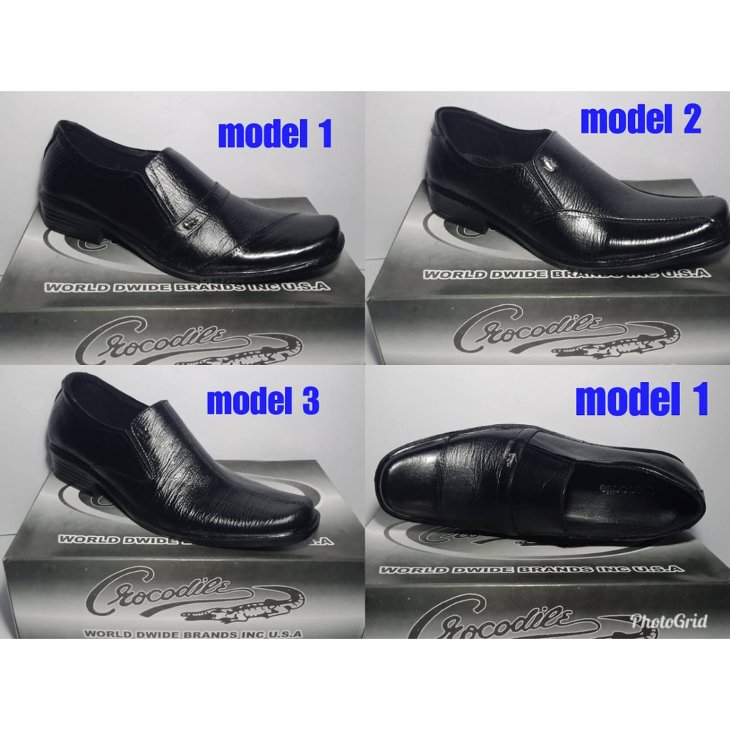 Sepatu Pantofel Kulit Sapi Asli