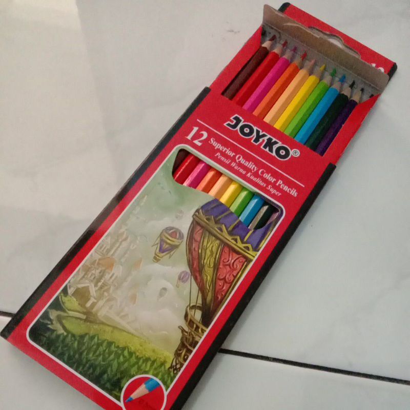 

Pensil Warna Joyko Isi 12