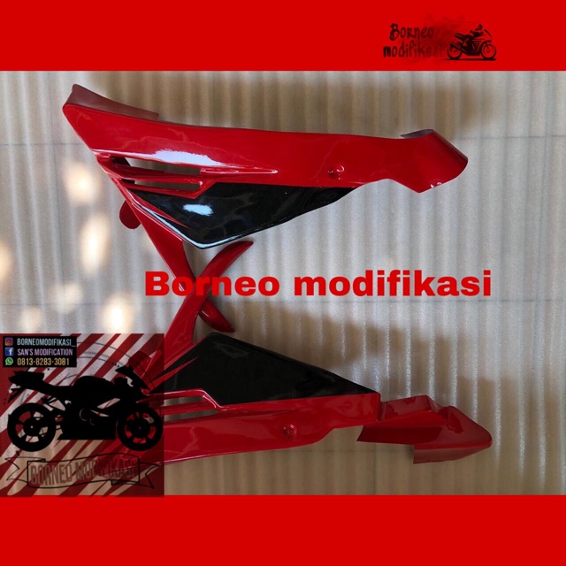 Undercowl Honda CBR 150r facelift model CBR 250rr MERAH Aksesoris Motor
