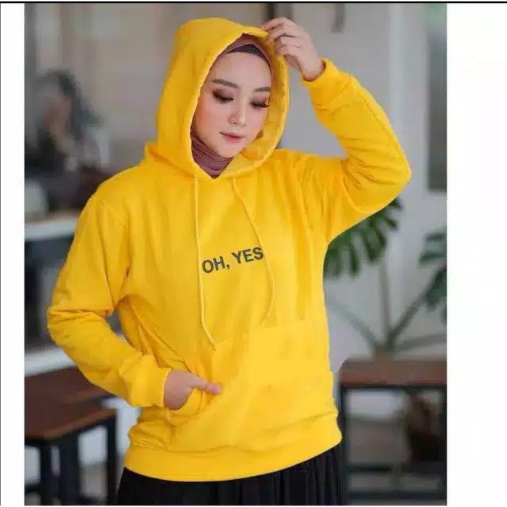 Sweater Wanita Jf.Ohyes Hoodie Wanita Keren Sweater Cewek Lengan Panjang Sweater Distro Murah-6