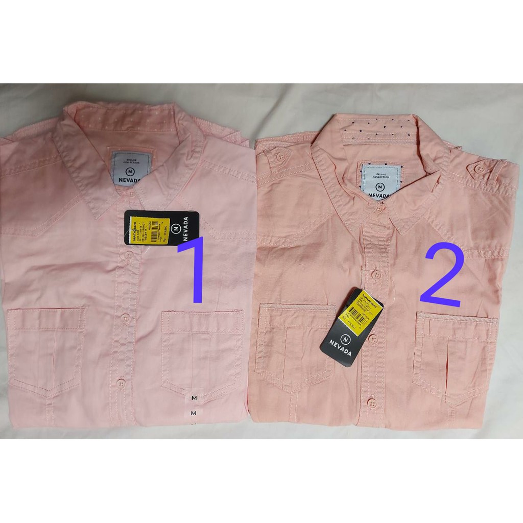 L-NEVADA/Kemeja Wanita LENGAN PANJANG/Polos-3