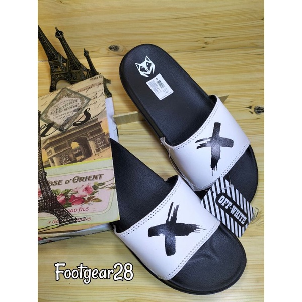 SANDAL SLIDE GEN X BLACK / SANDAL SELOP VANS X BLACK GRADE ORI