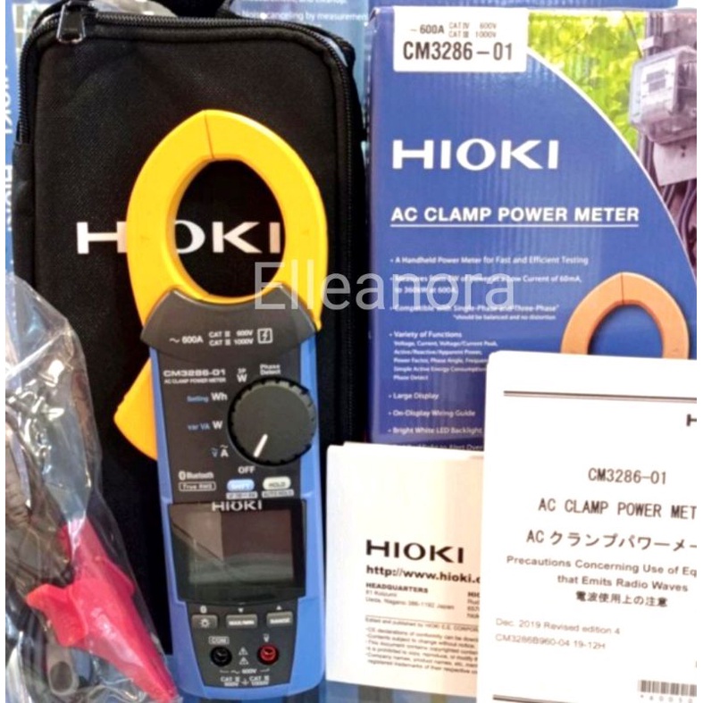 Ac Clamp Power Meter Hioki CM3286-01 3286-01 3286 True Rms + Bluetooth + Bluetooth