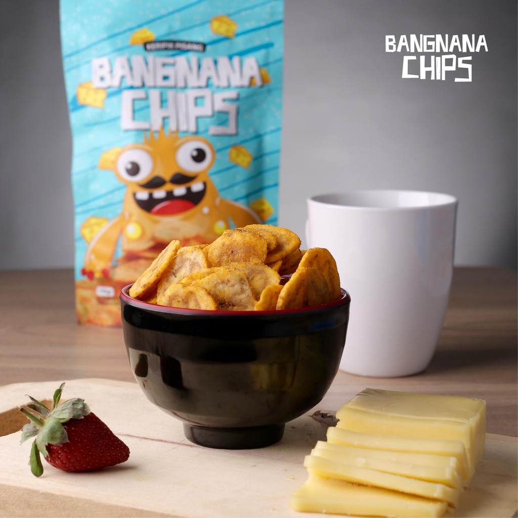 

Keripik Kekinian / Keripik Pisang Rasa Keju / Bangnana Chips Keju