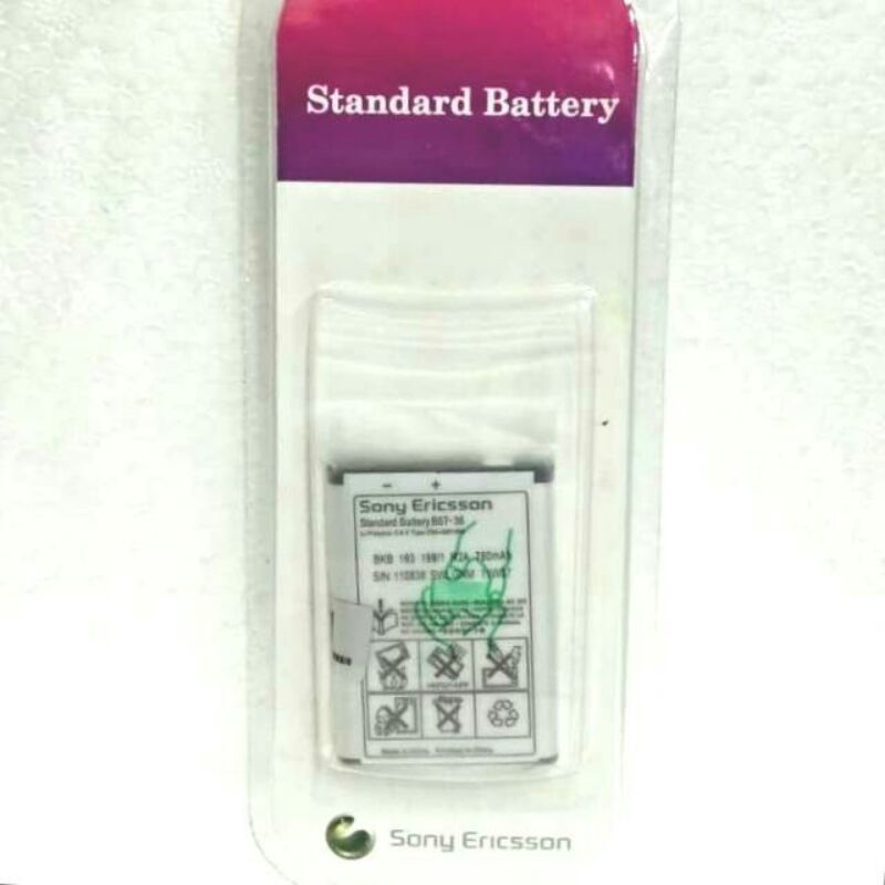 Hasna Mall - Battery Sony Ericsson BST - 36 For SE J300 dsb