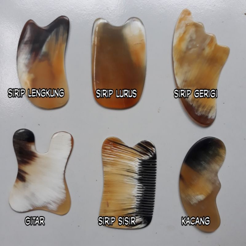 alat pijat terapi guasa / kerokan tanduk sapi