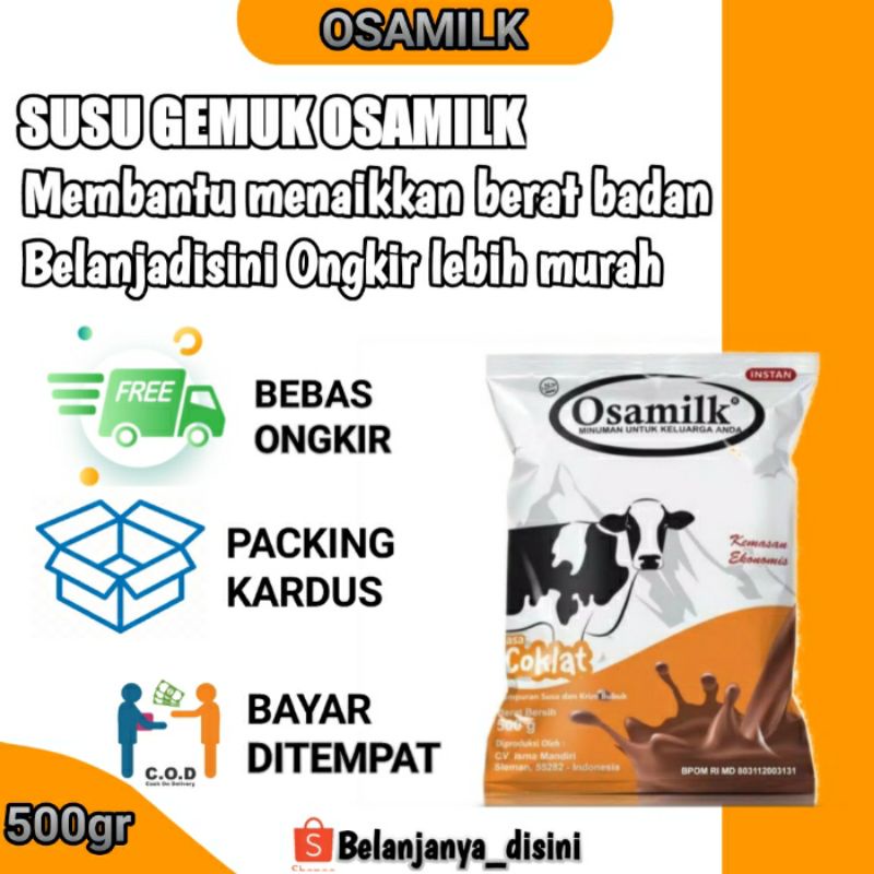 

osamilk - osamilk susu penggemuk badan susu gemuk badan osamilk susu penambah berat badan terbaik 500g