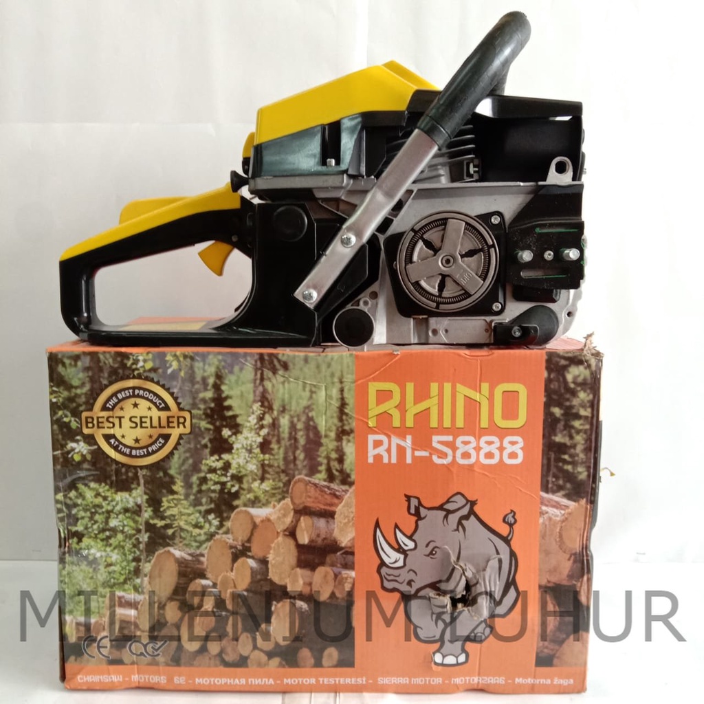 Gergaji kayu/ Chainsaw/ Sinso Rhino RN-5888 22" bar baja