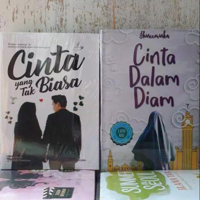 Novel Wattpad Murah Islami. Cinta Yang Tak Biasa dan Cinta Dalam Diam. Novel Remaja Best Seller Roma
