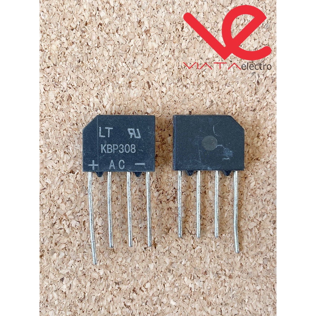 DIODA SISIR 3A (1Buah) KBP308 DIODA BRIDGE DIODA  KBP 308 3 AMPERE DIODE SISIR 3A