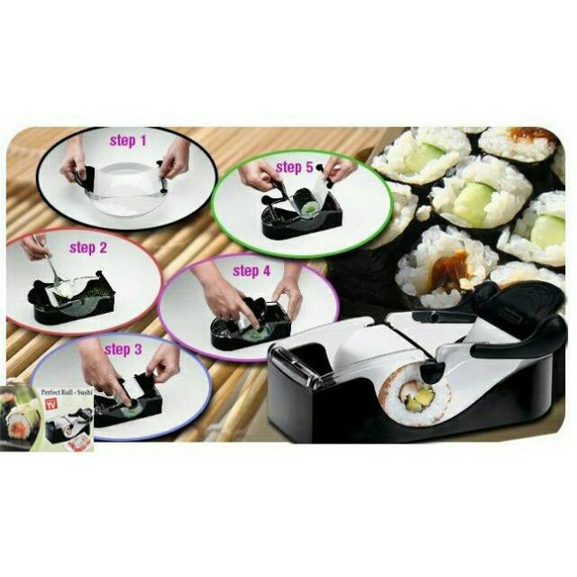 Perfect Roll Sushi Maker - Alat Penggulung Sushi Mudah Cepat Praktis