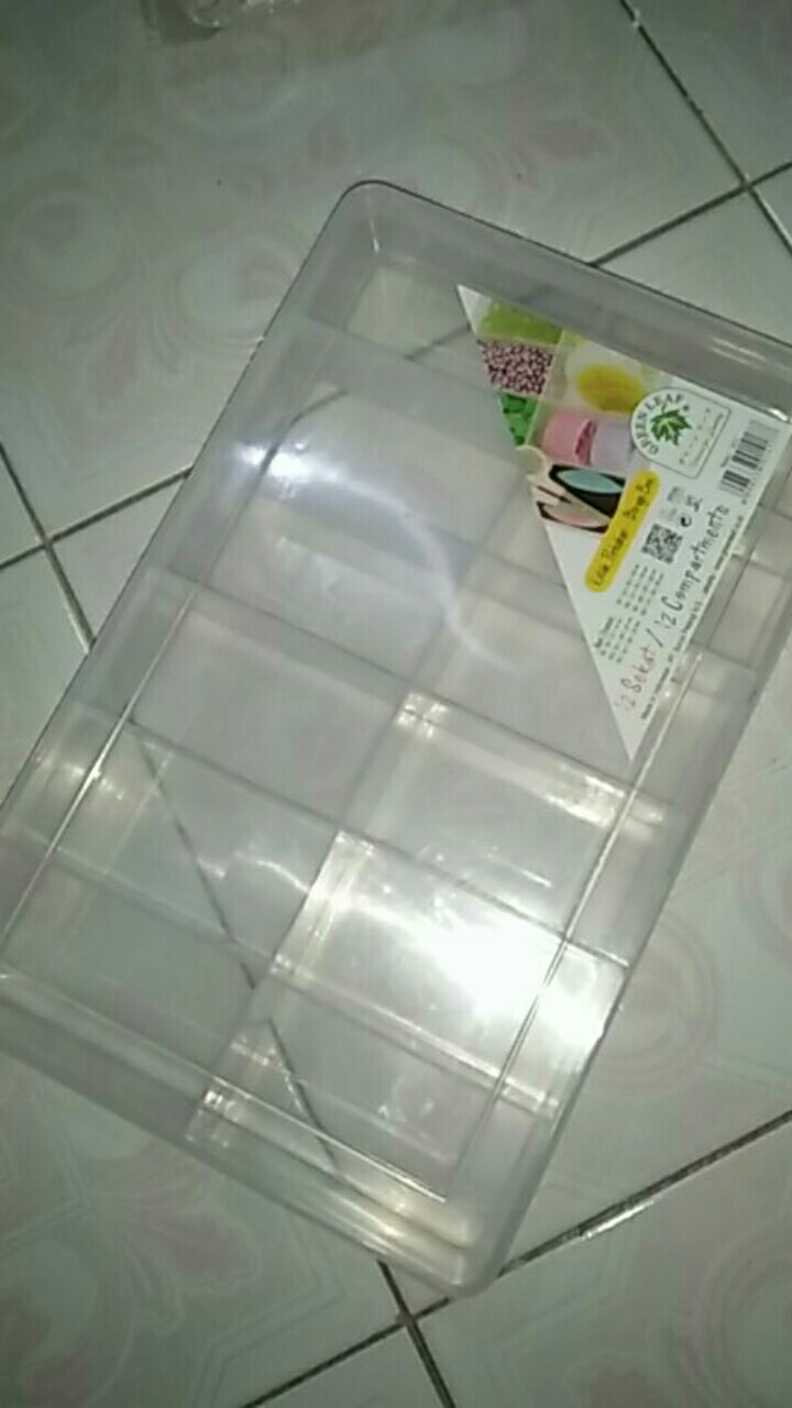 Kotak Perkakas / Tool Box / Storage Box 12 Sekat Reiko 1417