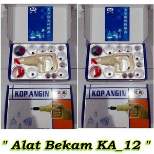 Alat Terapi Kesehatan Kop Angin Bekam KA SET Isi 12 Cup Termurah.