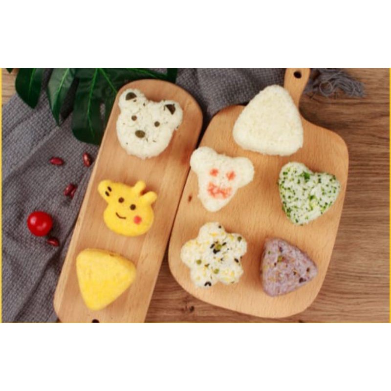 (pepig) Cetakan onigiri - Bento tools - Cetakan nasi bento