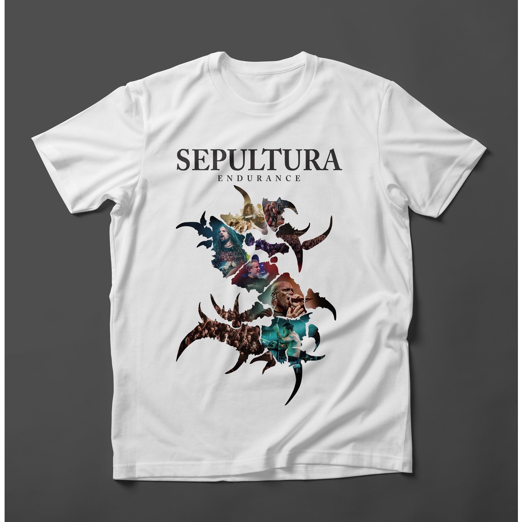 KAOS DISTRO SEPULTURA ENDURANCE - KAOS SEPULTURA - KAOS DISTRO ORIGINAL - KAOS MUSIC - KAOS METAL MU