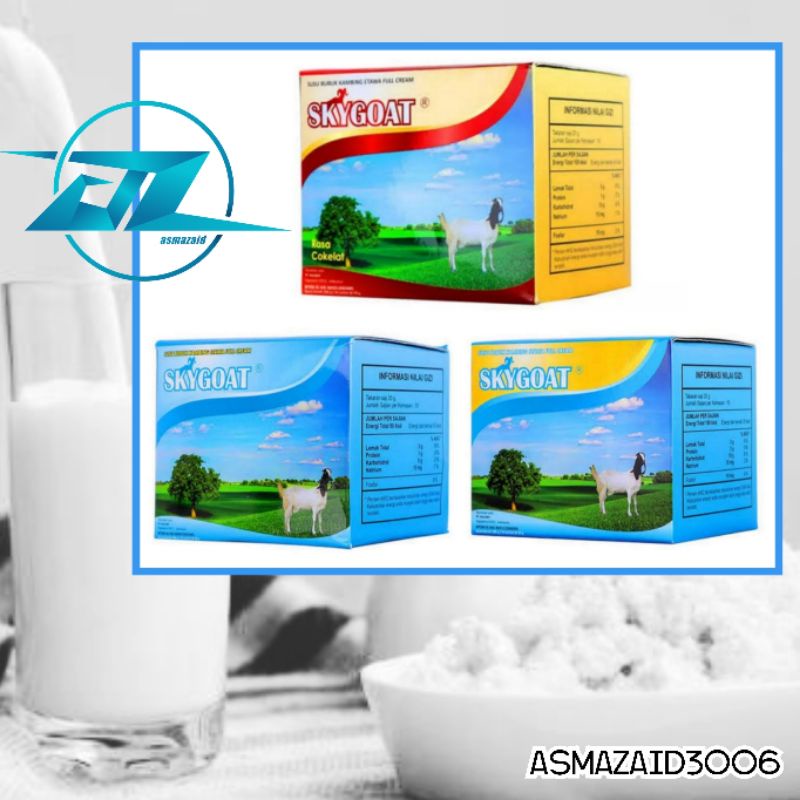 

SUSU KAMBING SKY GOAT | isi 10 sachet Susu Kambing Bubuk