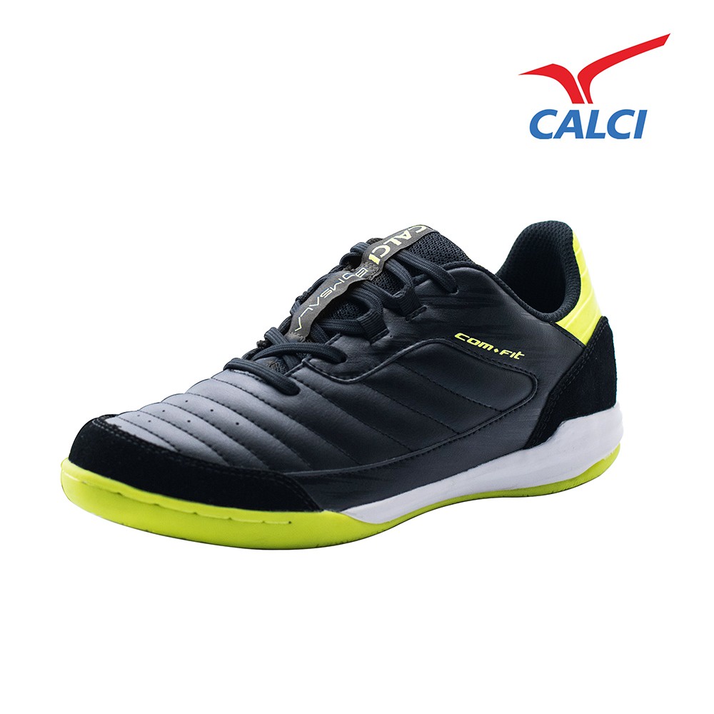 Calci Sepatu Futsal Bomsala Inflict - Black Lime