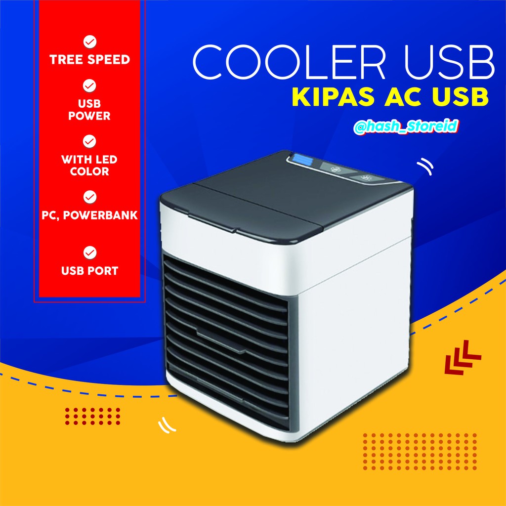 KIPAS AC MINI PORTABLE USB - TAFFWARE